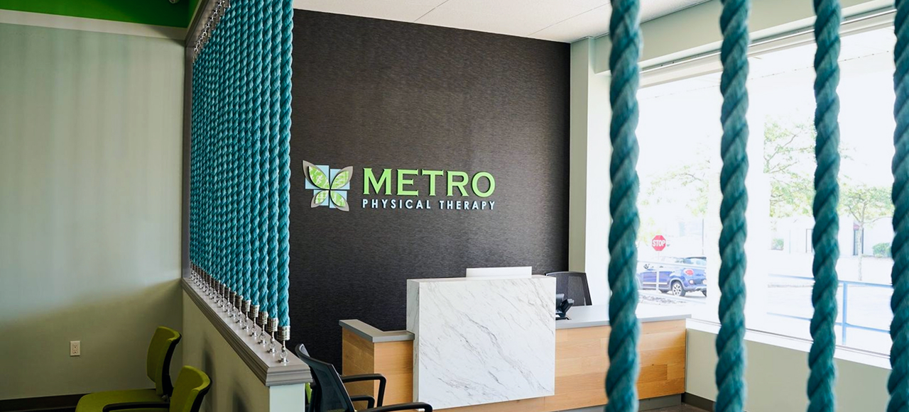 Metro Physical Therapy clinic reception